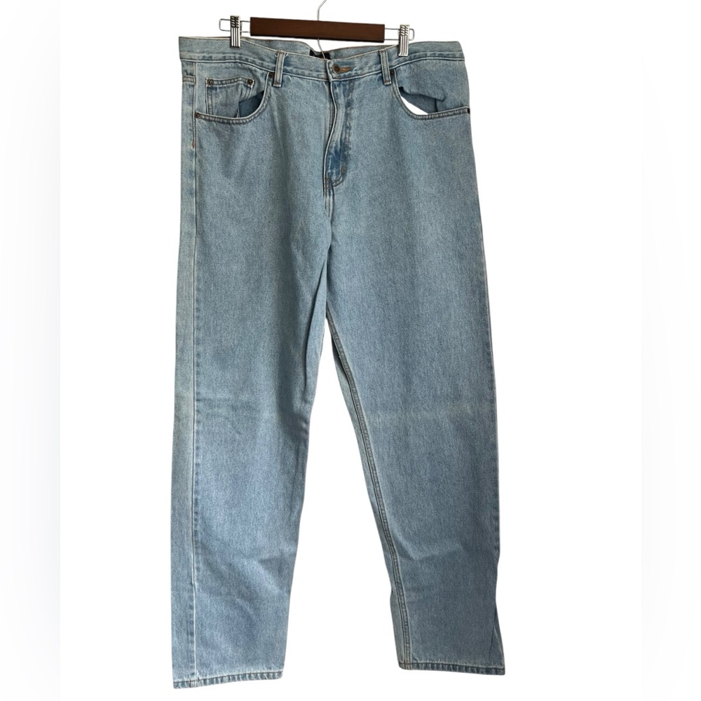 Architect Men’s Light Blue Relaxed Jeans 8 38x34